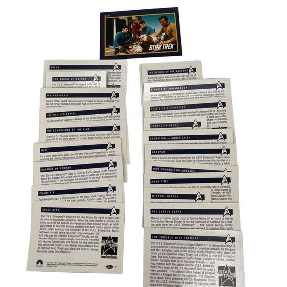 1991 Star Trek Cards - Picture 7 of 15